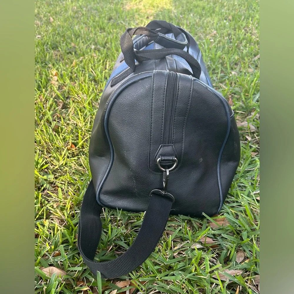 Ted Baker Black Duffel Bag with Blue Stripe - Picture 6 of 8